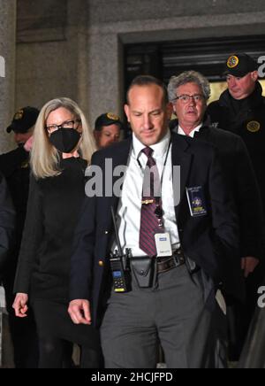 Laura Menninger, left, and Jeffrey Pagliuca, defense attorneys for