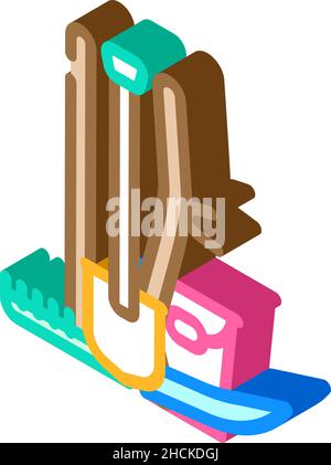 hydroponics agricultural plant isometric icon vector illustration Stock ...
