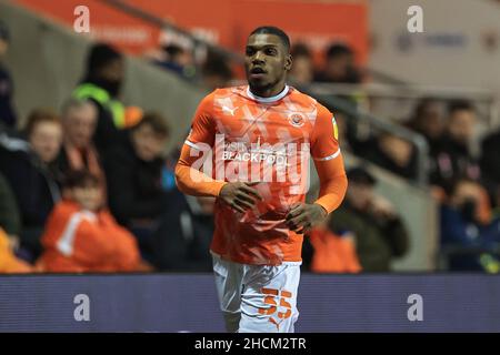 Dujon Sterling #35 of Blackpool during the game Stock Photo - Alamy