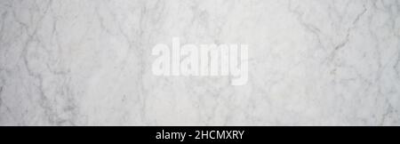 White marble texture background, abstract marble texture (natural patterns) background texture or backdrop for design, banner size Stock Photo
