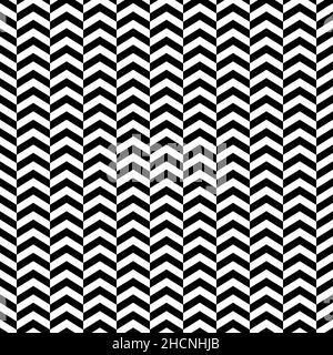 Seamless repeat pattern with chevron shape arrows - Vector Illustration Stock Vector