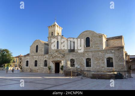 Larnaca, Cyprus - November 11, 2017: The St Lazarus church of Larnaca. It is a late-9th century church, belonging to the Church of Cyprus, an autoceph Stock Photo