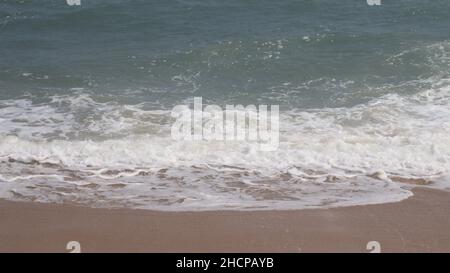 Beach sea waves. beach background Stock Photo