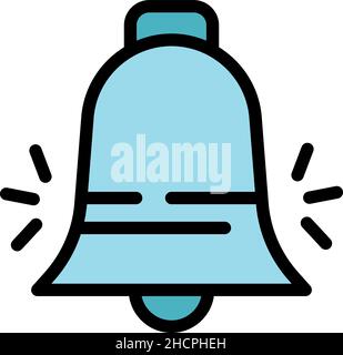 Useful tips icon. Outline useful tips vector icon color flat isolated Stock Vector
