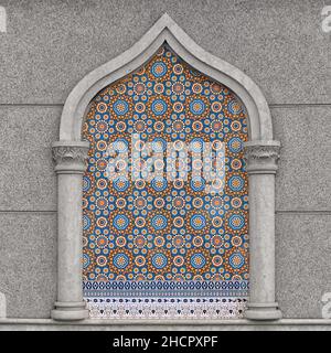 Wall Ornamentation Stock Photo