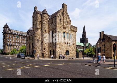 St Mungo Museum of Religious Art & Life in Castle Street - Glasgow, Scotland, United Kingdom - 23rd of July 2021 Stock Photo