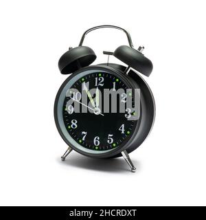 Alarm clock isolated on white background Stock Photo