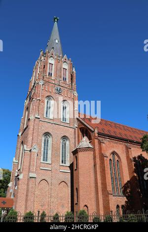 Saint Annes Church at Liepaja in Western Latvia Stock Photo