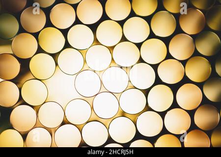 abstract drinking straws Stock Photo