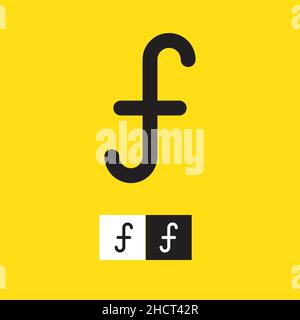 Letter F logo design vector template Stock Vector