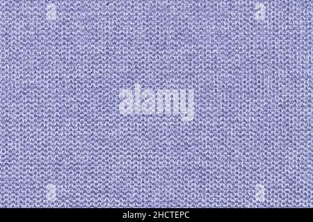 Very Peri blue purple cotton woven sofa cushion fabric texture background. High resolution photography Stock Photo