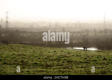 Cutacre Country Park near Bolton, Greater Manchester Stock Photo