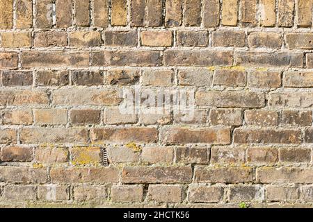 Background of old vintage brick wall Stock Photo