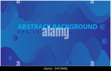 abstrack background with blue for template design simple Stock Vector