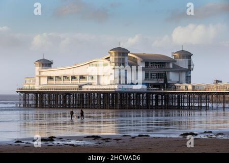 The pier at Weston-super-Mare, Somerset, UK 2021 Stock Photo