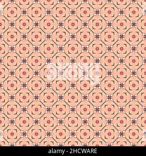 Pastel color seamless pattern texture and template. Multicolored. Colorful ornamental graphic design. Colored mosaic ornaments. Vector illustration. E Stock Vector