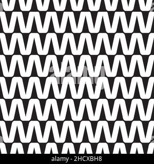 Seamless Chevron ZigZag Line Pattern Background. Stock Vector