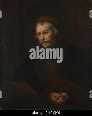 Rembrandt, The Apostle Paul, 1659, Stock Photo