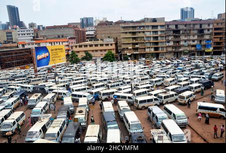 New Taxi Park. Kampala. Uganda. Africa. Picture by Zute Lightfoot. www ...