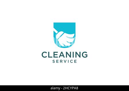 Letter U for cleaning clean service Maintenance for car detailing, homes logo icon vector. Stock Vector