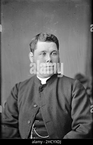 Revd Canon Evan Thomas Davies, Saint David's Church, Liverpool (Dyfrig, 1847-1927) Stock Photo