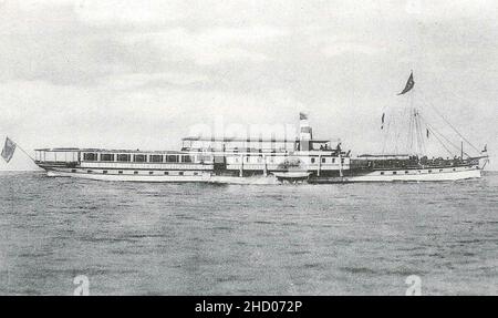 Rhein (ship, 1888) 002. Stock Photo