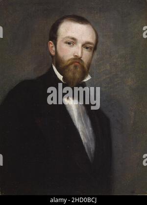 Richard Caton Woodville - Self-Portrait Stock Photo