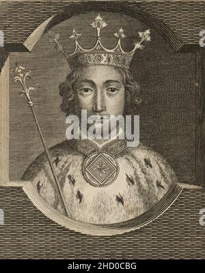 Richard II engraving Stock Photo - Alamy