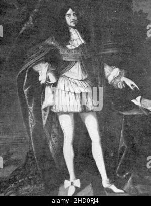 Ritratto di Eugenio Maurizio di Savoia, Conte di Soissons. Stock Photo