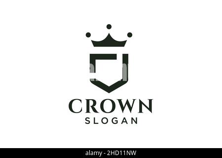 Initial J Monogram Alphabet with a Crown. Royal King Queen Luxury Symbol  Stock Vector - Illustration of label, clipart: 256128999