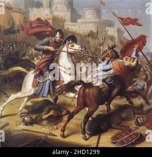 Robert de Normandie at the Siege of Antioch 1097-1098. Stock Photo