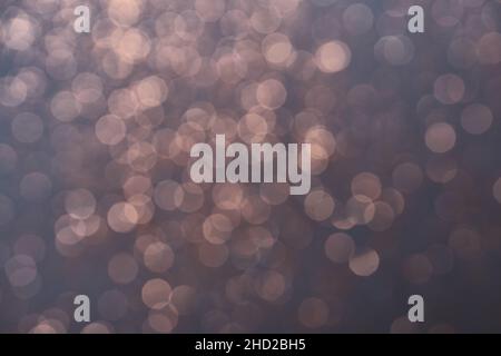Dark gray grunge background texture with bokeh. Film overlay effect Stock Photo