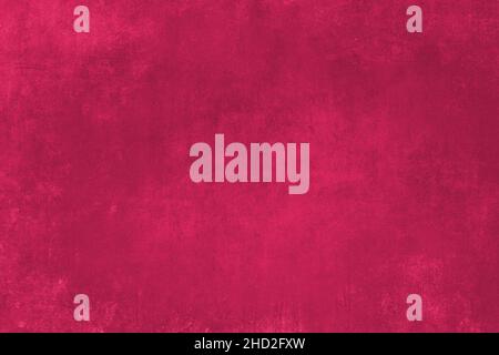 Abstract canvas painting, magenta colored bakcground grunge texture Stock Photo
