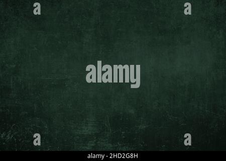 Old dark green scratched metal texture grunge background Stock Photo