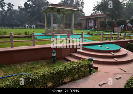 Mahatma Gandhi Memorial Museum in New Delhi Stock Photo