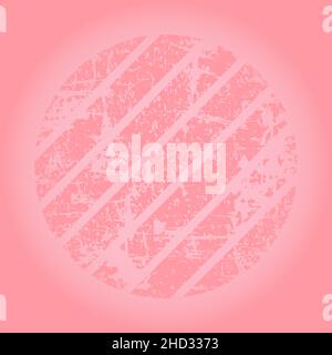 Pink diagonal grungy backdrop. Distress texture of spots, stains, dots, scratches. Design element for pattern, grungy effect, template, background Stock Vector