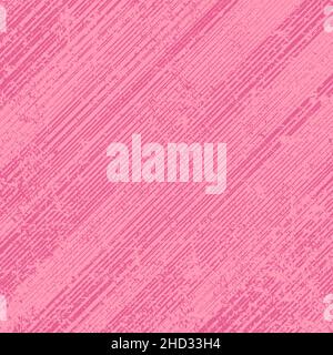 Pink oblique grunge backdrop. Retro grunge pattern. Design element for banner, poster, grungy effect, template and background. Overlay texture Stock Vector