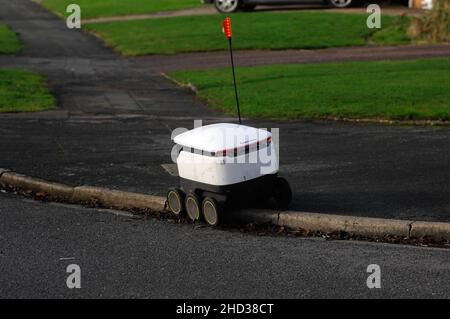 Starship Robots Technologies Stock Photo