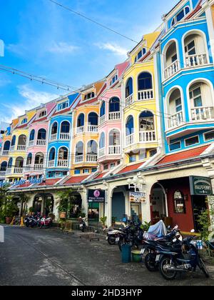 Phuket Old Town Night Market in Thailand, south east Asia Stock Photo