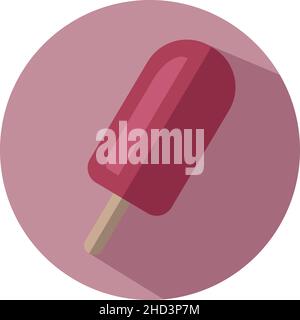 flat design vector icecream  Stock Vector
