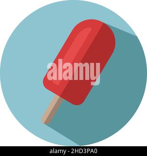 flat design vector icecream  Stock Vector