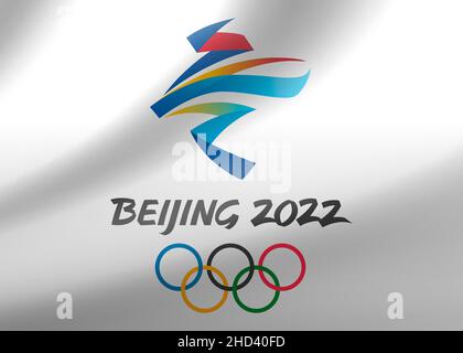 Beijing 2022 Logo Stock Photo - Alamy