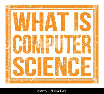 SCIENCE text written on orange round stamp sign Stock Photo - Alamy