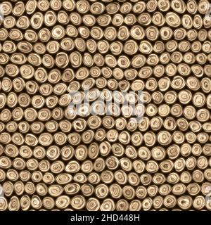 Tiny Bronze Gold Squiggly Swirly Spiral Circles Seamless Texture Pattern Stock Photo