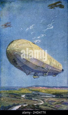 The Zeppelin LZ 13 Hansa was a German civilian rigid airship first 