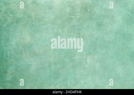 Pale green wall grunge background or texture Stock Photo