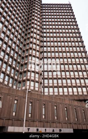 Triad Building Bootle Stock Photo - Alamy