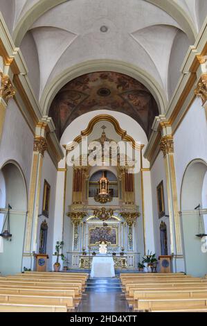 Church of Santa Eulalia in Gironella Catalonia Spain Stock Photo