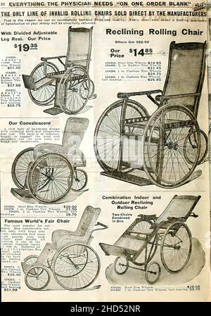 Images from page 30 of the magazine with reclining rolling chair drawings