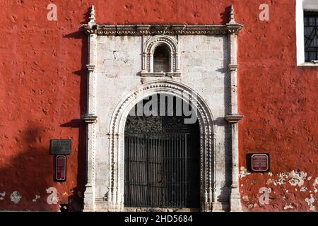 Museo de la Ciudad, Colonial era building, Centro, Merida, Yucatan , Mexico Stock Photo